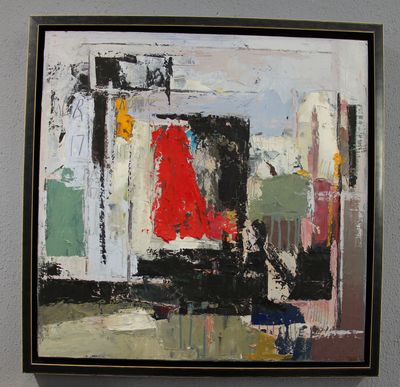 Nélio Saltão painting